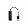 Lanberg NC-0100-01 USB 2.0 – RJ45 100 Mbit verkkosovitin, 0,15 m kaapeli