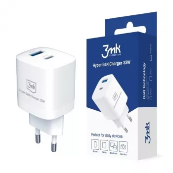 Laturi 33W GaN PD 1xUSB-A+1xUSB-A