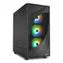 Sharkoon REBEL C80M RGB Midi Tower musta