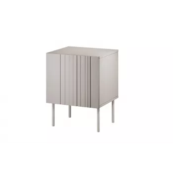 Yöpöytä Cama Meble ISLA 44,5x40x59 cm cashmere matt, MDF & lastulevy, 2 kpl setti