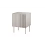 Yöpöytä Cama Meble ISLA 44,5x40x59 cm cashmere matt, MDF & lastulevy, 2 kpl setti