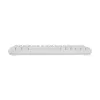 Näppäimistö White Shark RONIN valkoinen USB QWERTY 68 näppäintä LED