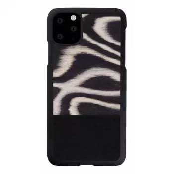 Älypuhelinkotelo man and wood iPhone 11 Pro Maxille – leopardikuvio musta
