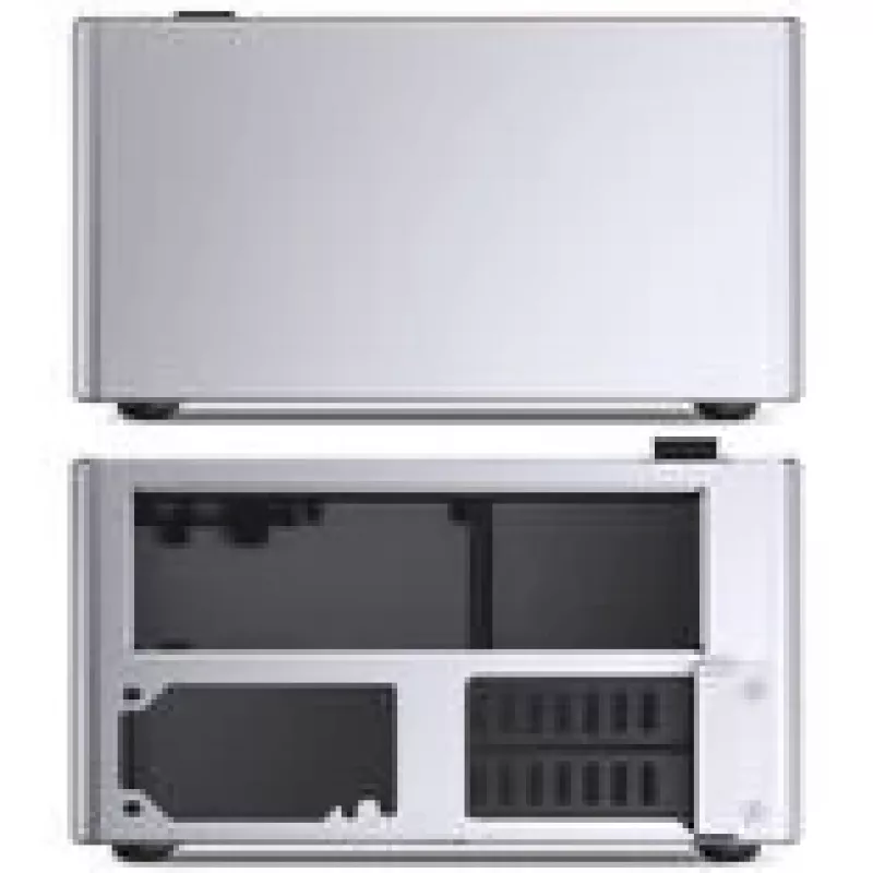Tietokonekotelo Jonsbo NV10 Mini ITX - hopea