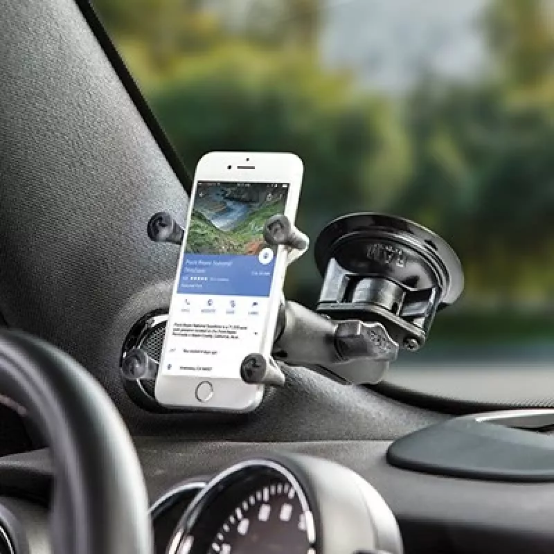 RAM Mounts X-Grip -puhelinteline Twist-Lock-imukupilla