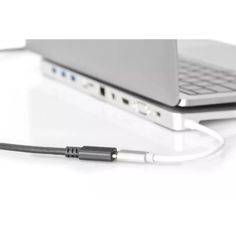 USB Type-C -jatkokaapeli Digitus AK-300210-007-S 0,7 m