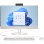 HP 24-cr0009ng AMD Ryzen™ 3 7320U 60,5 cm (23.8) 1920 x 1080 pikseliä All-in-One-PC 8 GB LPDDR5-SDRAM 512 GB SSD Windows 11 Home Wi-Fi 6 (802.11ax) valkoinen (A04VWEA#ABD)