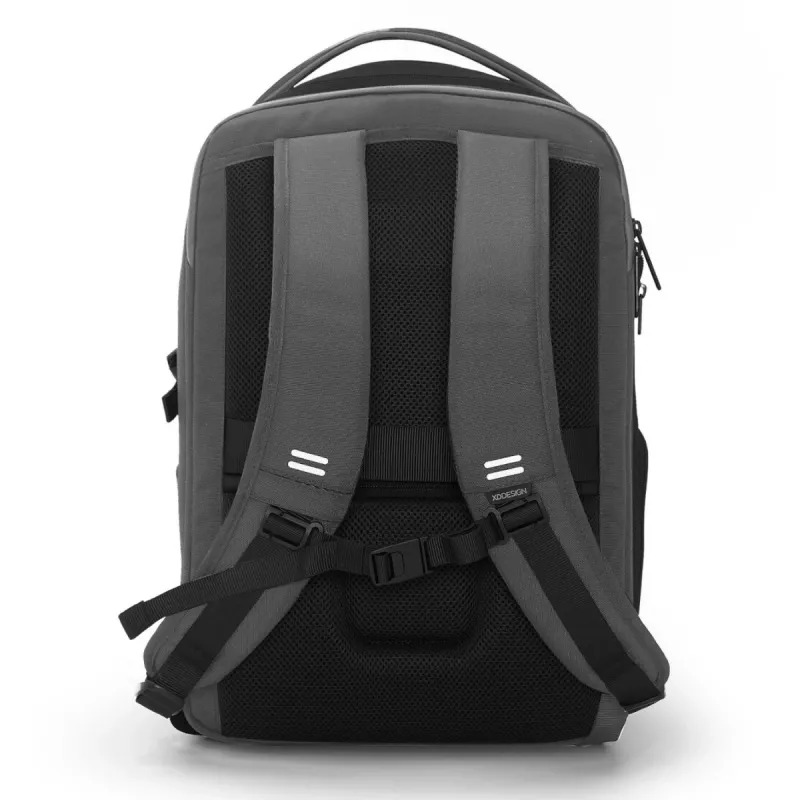 Reppu XDDESIGN Bizz harmaa P705.932 – vedenpitävä, kevyt kaupunkireppu