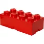 Lego pinottava säilytyslaatikko 8 punainen 4004 (40041730)