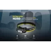Otsalamppu Nitecore NU50 musta keltainen LED vedenpitävä iskunkestävä