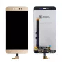 LCD-näyttö Xiaomi Redmi Note 5A Prime (kulta) kunnostettu