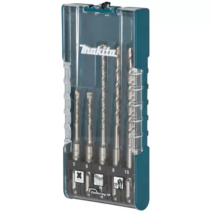 Makita E-15702 SDS-PLUS kiviporanteräsarja 5-osainen (E-15702)
