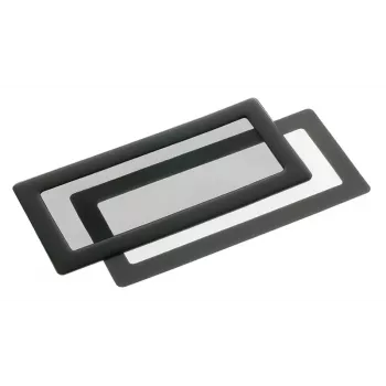 Pölysuodatin DEMCiflex Standard 2 x 40 mm tuulettimille, musta, 130,7×60 mm
