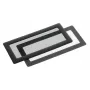 Pölysuodatin DEMCiflex Standard 2 x 40 mm tuulettimille, musta, 130,7×60 mm