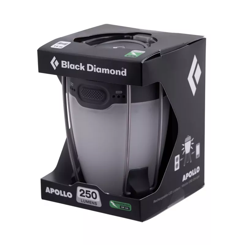 Paristokäyttöinen leirilyhty Black Diamond Apollo