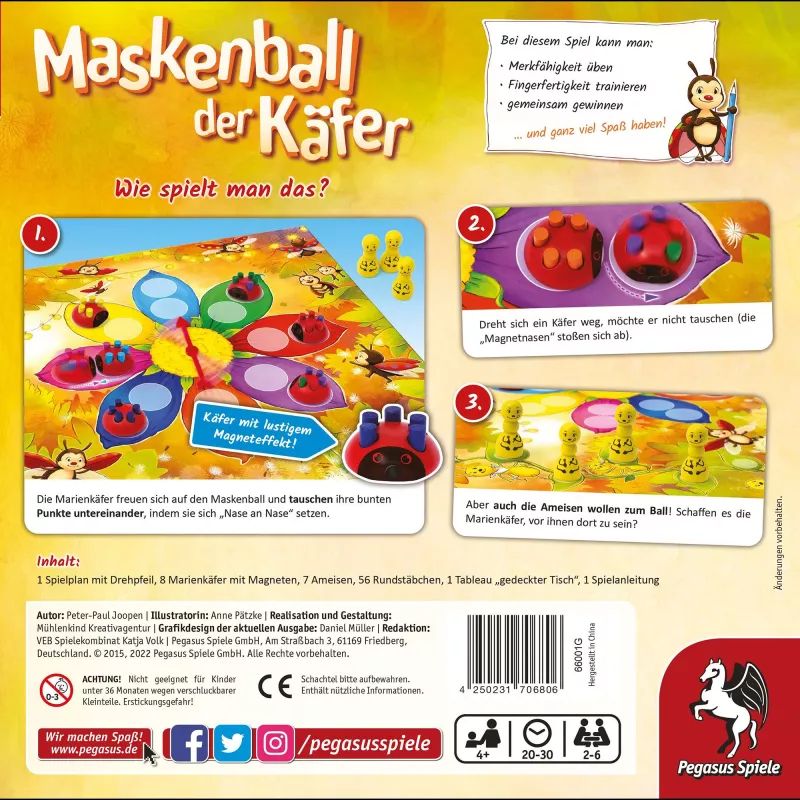 Maskenball der Beetle, lautapeli vuoden lastenpeli 2002