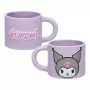 Muki Paladone kohokuvioitu muotoilu PP14659KUR keraaminen juomamuki