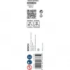 Bosch PRO Wood 2608597626 puun kierreporanterä, 12 mm, kokonaispituus 235 mm, työpituus 170 mm, 1/4 tuuman kuusiovarsi, 1 kpl