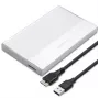 Kotelo 2,5 tuuman SATA-SSD/HDD:lle QOLTEC 52278 USB 3.0, tukee jopa 2 TB