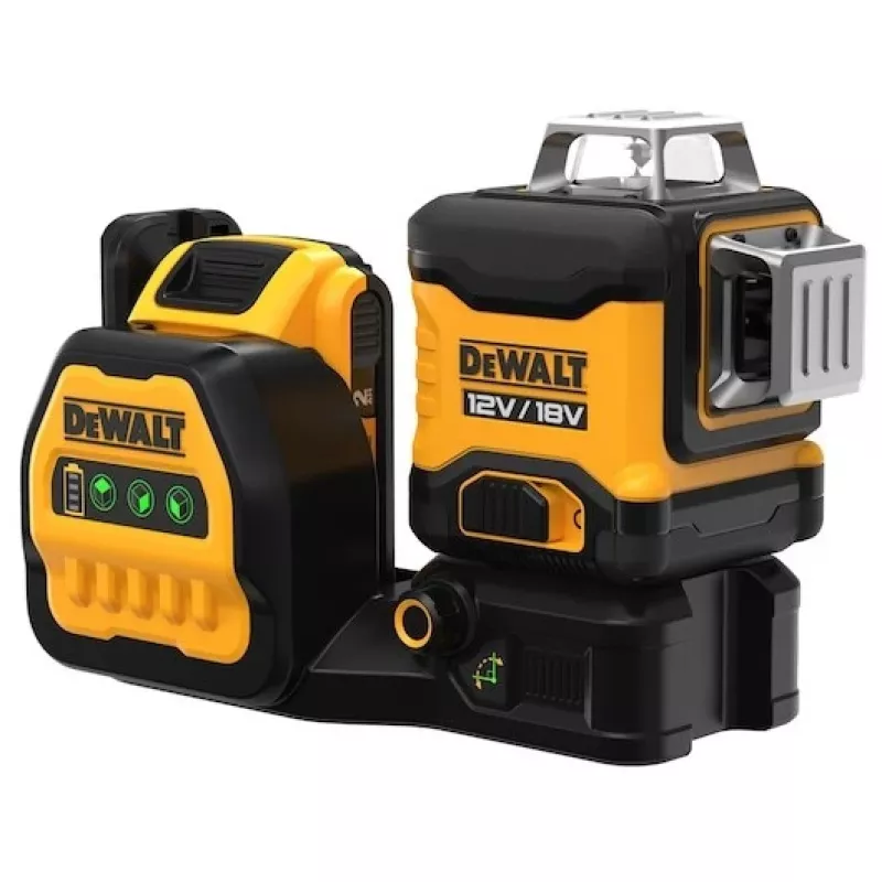 Laserlinjavaaka DeWalt DCE089D1G18-QW vihreä säde itsetasautuva 360° vastaanotinyhteensopiva