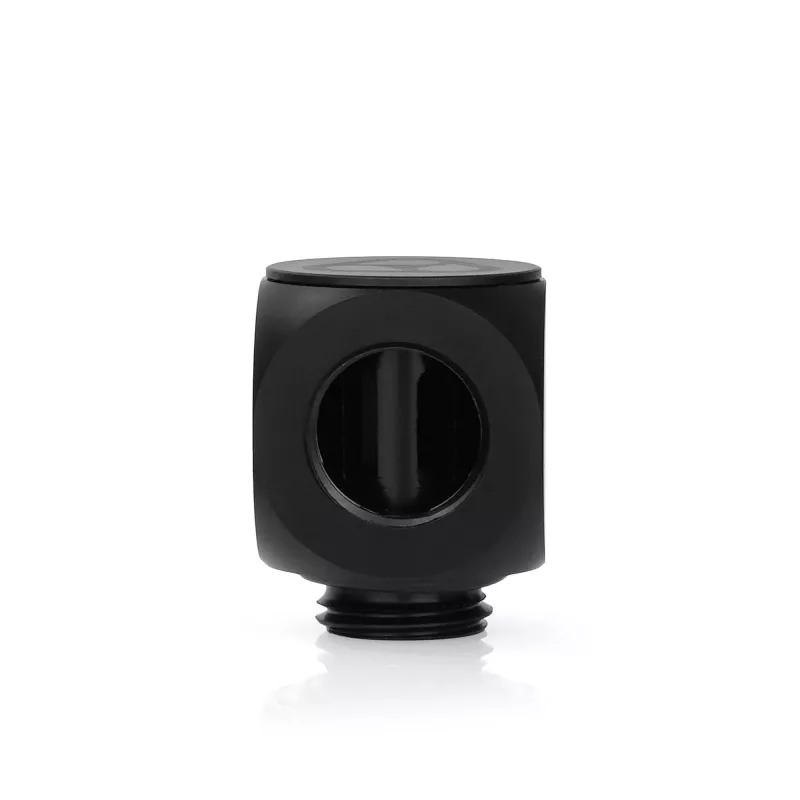 Thermal Grizzly DeltaMate Rotary FF90° – vesijäähdytysliitäntä, musta, 1 kpl (TG-DM-FIT-0010)