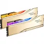 DIMM 32 GB DDR5-6400 (2x 16 GB) Dual-kit, muisti kulta, F5-6400J3039G16GX2-TR5NG, Trident Z5 Royal Neo, AMD EXPO