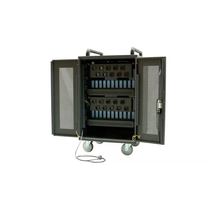 Kannettavien latauskaappi Avtek Charging Cart 30