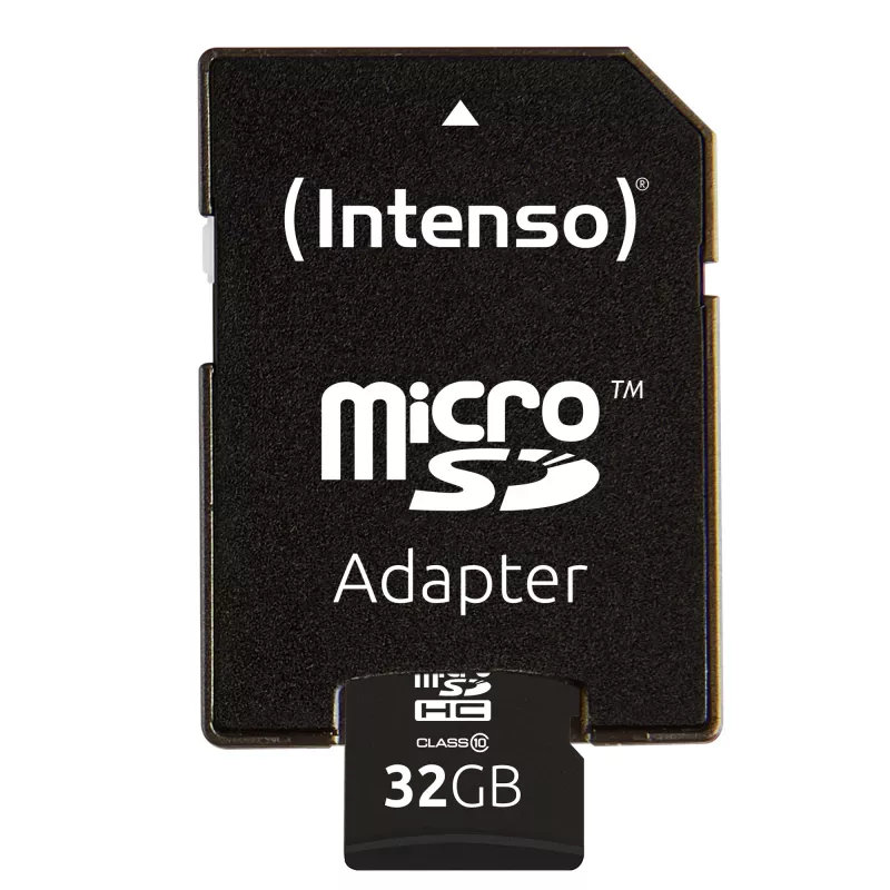 MUISTI MICRO SDHC 32 GB C10/MIT ADAPTERILLA 3413480 INTENSO