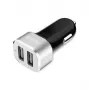 Autolaturi 2x USB 2,4A alumiini