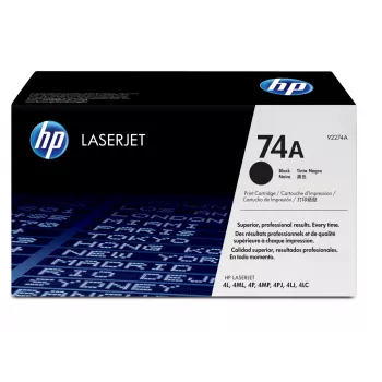 HP värikasetti 92274A (74A) - musta - kapasiteetti: 3 350 sivua (92274A)