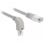 Verkkokaapeli DeLOCK 85875 2 m Cat6a S/FTP harmaa
