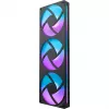 NZXT F360 RGB Core 360mm ARGB 3 kpl pakkaus musta