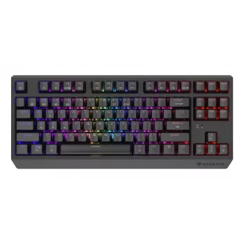 GENESIS Thor 230 TKL näppäimistö pelikäyttöön USB + RF langaton + Bluetooth QWERTY US English musta