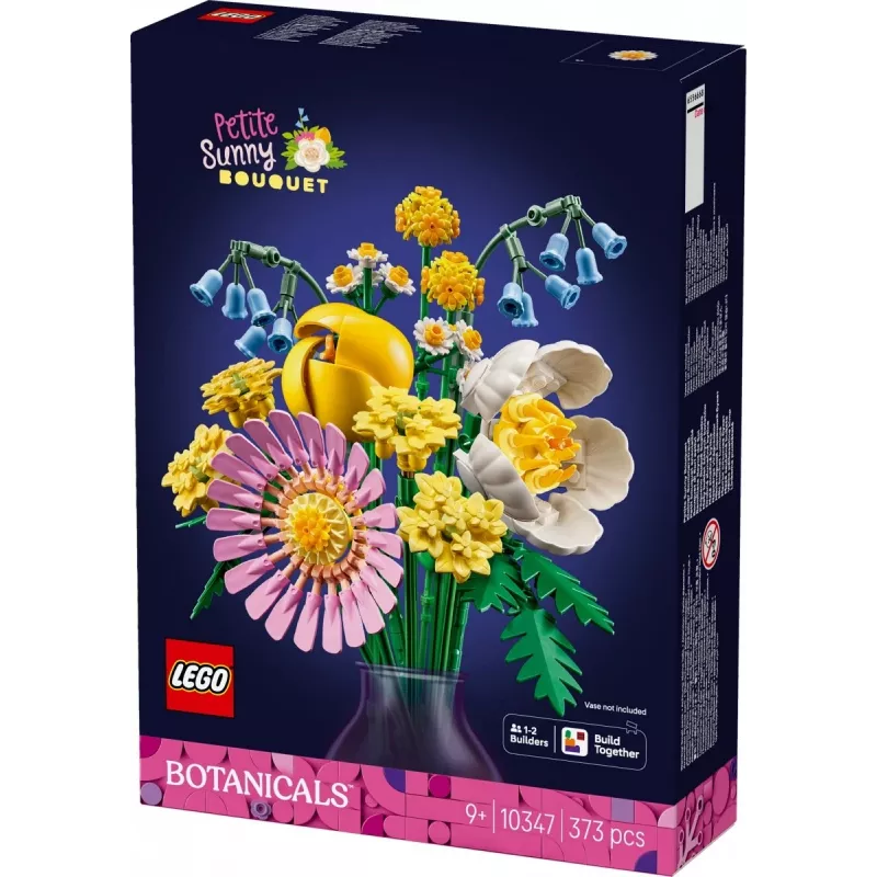 LEGO ICONS 10347 The Botanical Collection - pieni aurinkoinen kukkakimppu