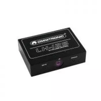 Äänenvoimakkuuden säädin Omnitronic LH-125 IR 125W — passiivinen inline-tasonsäädin audiolaitteille