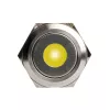 DimasTech ilkivaltasuojattu kytkin/painike 25 mm Silverline Dot RGB PD212