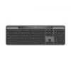 Logitech Signature Slim Solar+ K980 langaton näppäimistö, saksalainen QWERTZ, grafiitti
