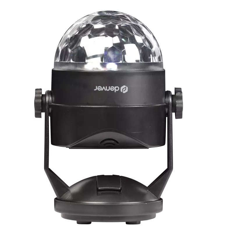 LED-disko-pallo DENVER LDB-319 – kompakti LED-juhlavalo, malli 117220200040