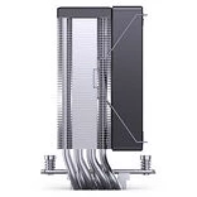 Jonsbo CR-1000MAX CPU-jäähdytin, 120 mm - musta