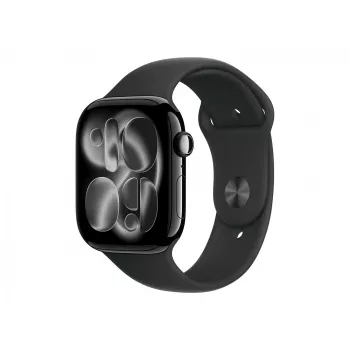 Apple Watch Series 11 | älykello | GPS (satelliitti) | LTPO OLED Always-On Retina | vedenpitävä | Jet Black