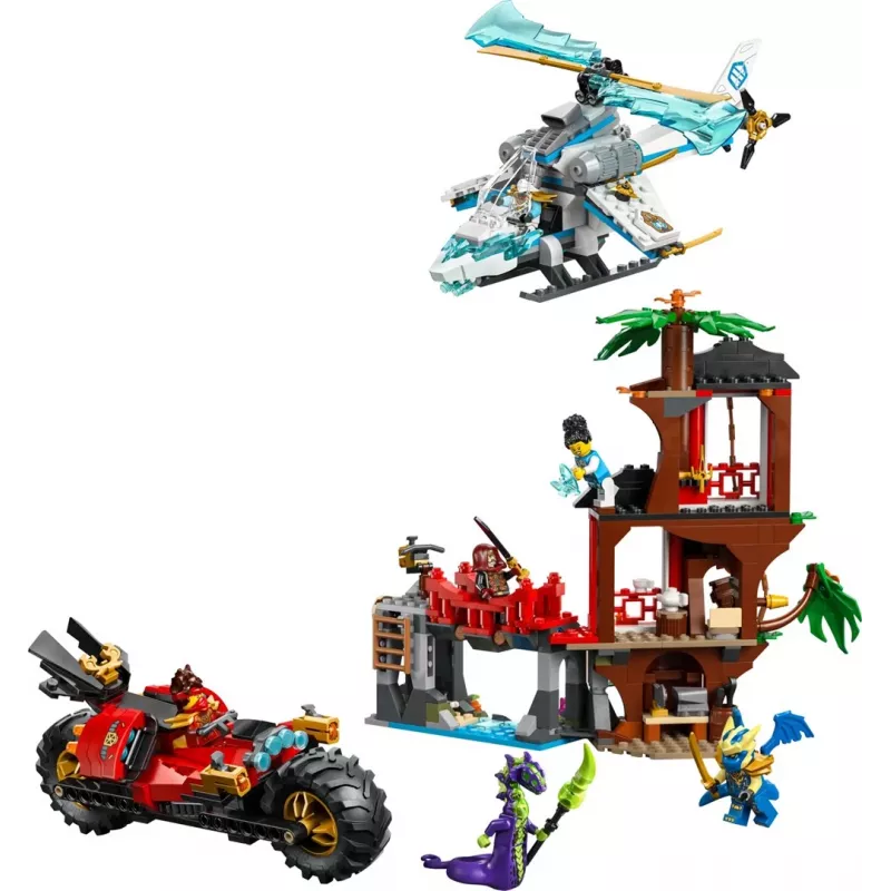 LEGO NINJAGO 71857 Ninja-ajoneuvon puumajataistelu