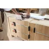 Bessey UniKlamp UK100 puristin, 1000 mm pituus, 80 mm ulottuma, musta/punainen