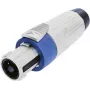 Neutrik NLT4FXX liitin hopea, sininen 1 kpl (NLT4FXX)