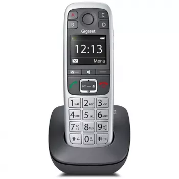 Gigaset E560 puhelin DECT-puhelin numeronäyttö musta, hopea