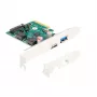 DeLOCK PCI Express x4 -kortti 1 x USB Type-C 1 x USB Type-A 10 Gbit/s