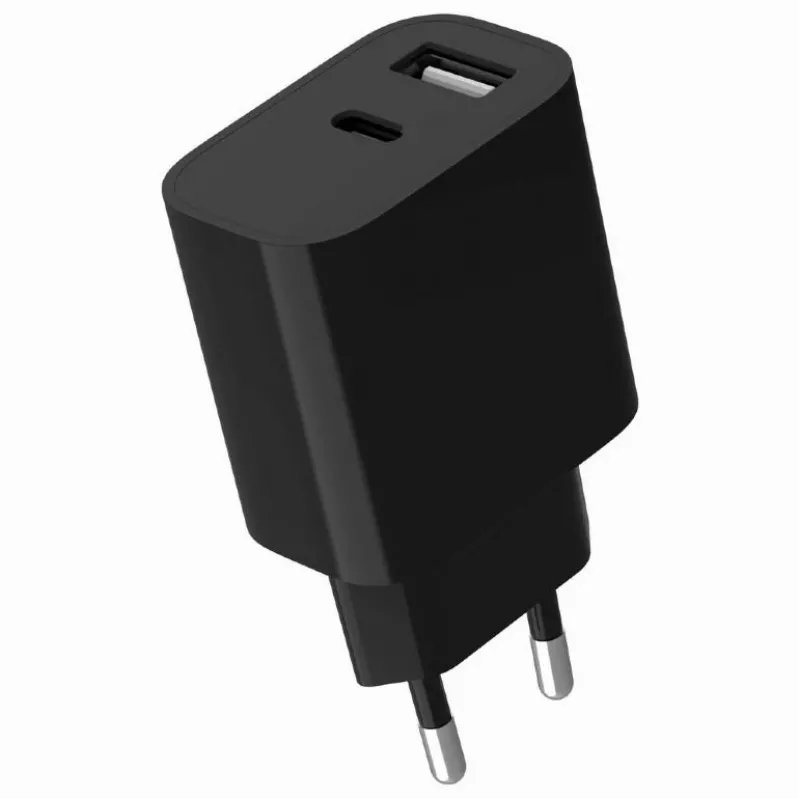 LATURI USB UNIVERSAL MUSTA/2P TA-UC-2AC12-01-BK GEMBIRD