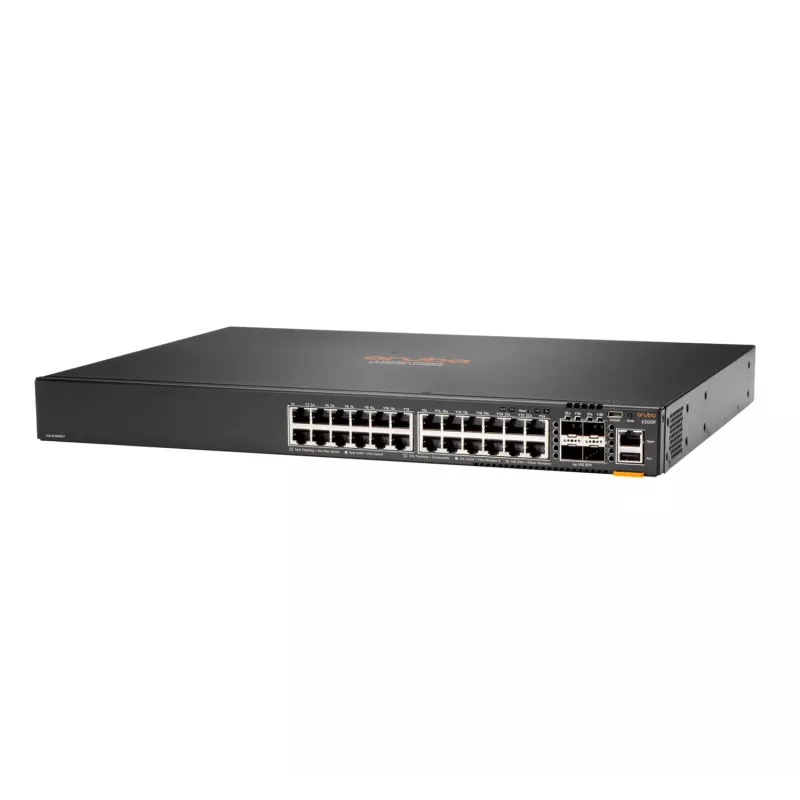HPE Aruba Networking CX 6200F 24G 4SFP+ -kytkin – hallittava