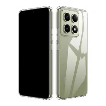 PEDEA pehmeä TPU-kotelo Xiaomi Redmi 14T Pro, läpinäkyvä (12260110)