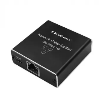 Splitteri mini SWITCH 1x2 porttia RJ45 1000 Mbit/s