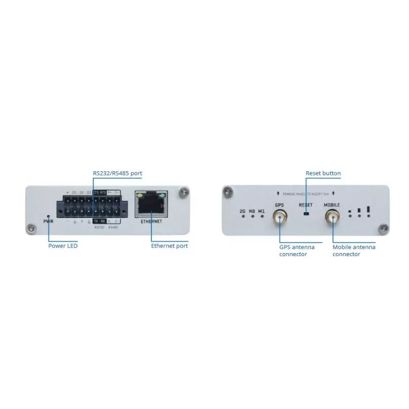 Teltonika TRB255000000 yhdyskäytävä/ohjain 10/100 Mbit/s